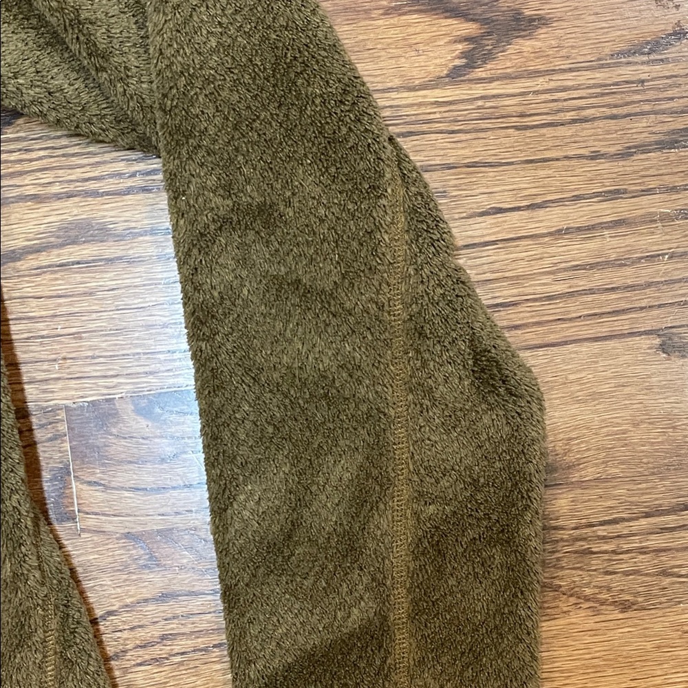 Patagonia Women's Fleece Pullover Tan Brown Kanga Pocket woman’s size M - Picture 8 of 16